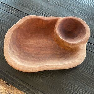 VINTAGE NAPASTYLE WOODEN SERVING TRAY